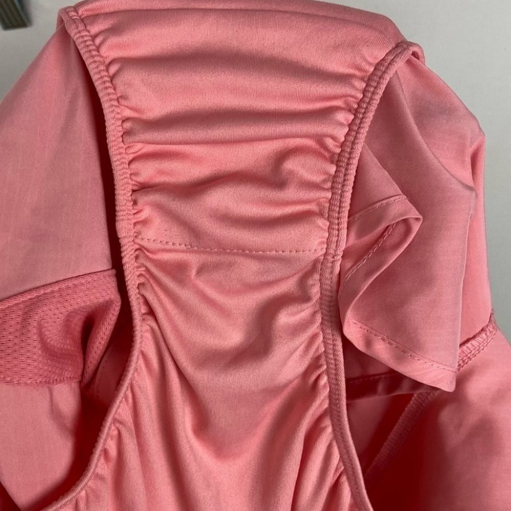 Nike High Rise Running Shorts Pink Large Modern Tempo Breathable Lightweight L - Picture 7 of 15
